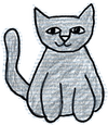 a child's cat drawing
