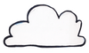 child's drawing of a cloud