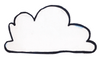kids' drawing of a cloud